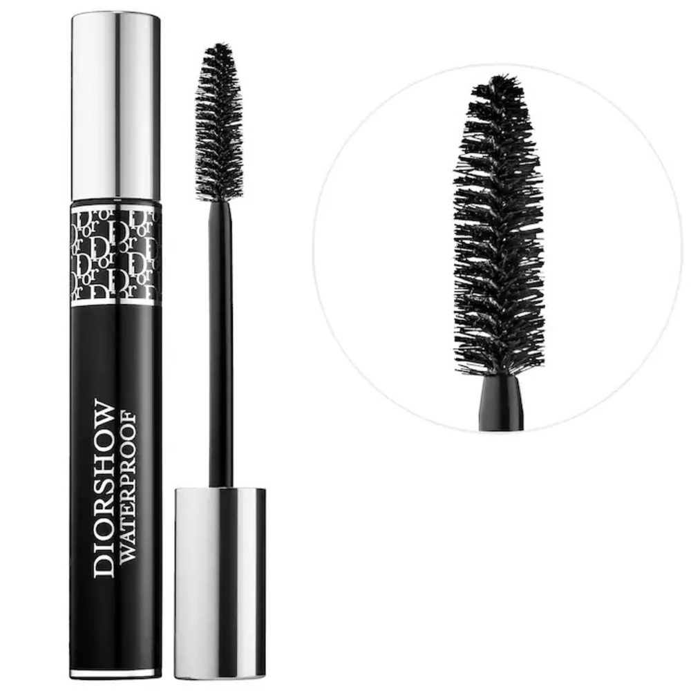 Diorshow waterproof mascara black with free Tarte tartelette travel size